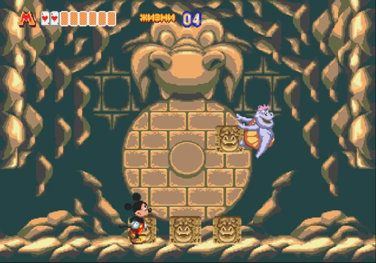 World of Illusion Starring Mickey Mouse and Donald Duck - геймплей игры Sega Mega Drive\Genesis